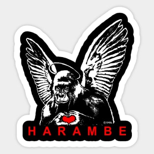 Harambe Sticker